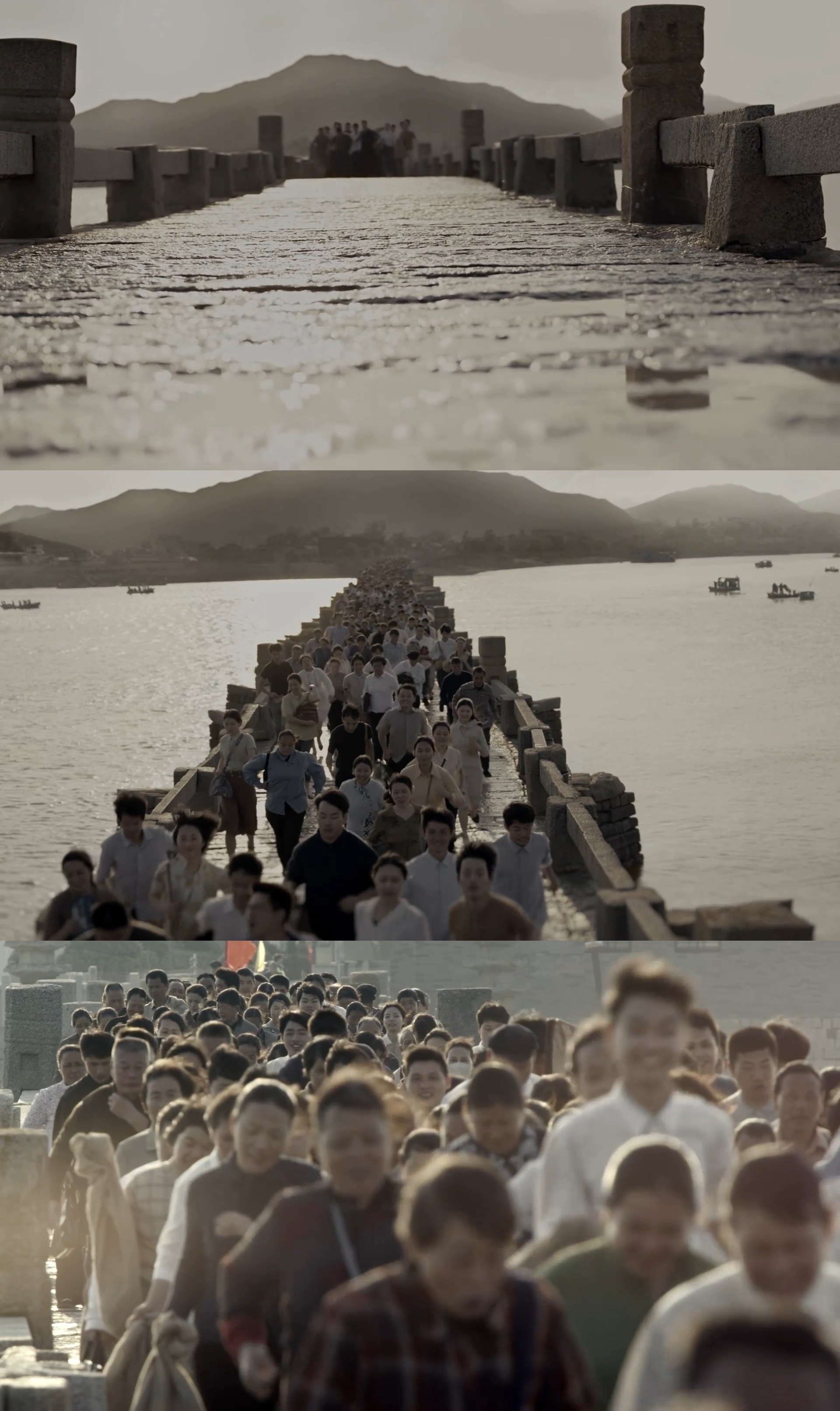 小城大事 我的评分：上一次这么多人过桥还是庆余年小城大事 看到月海镇居民集体过桥