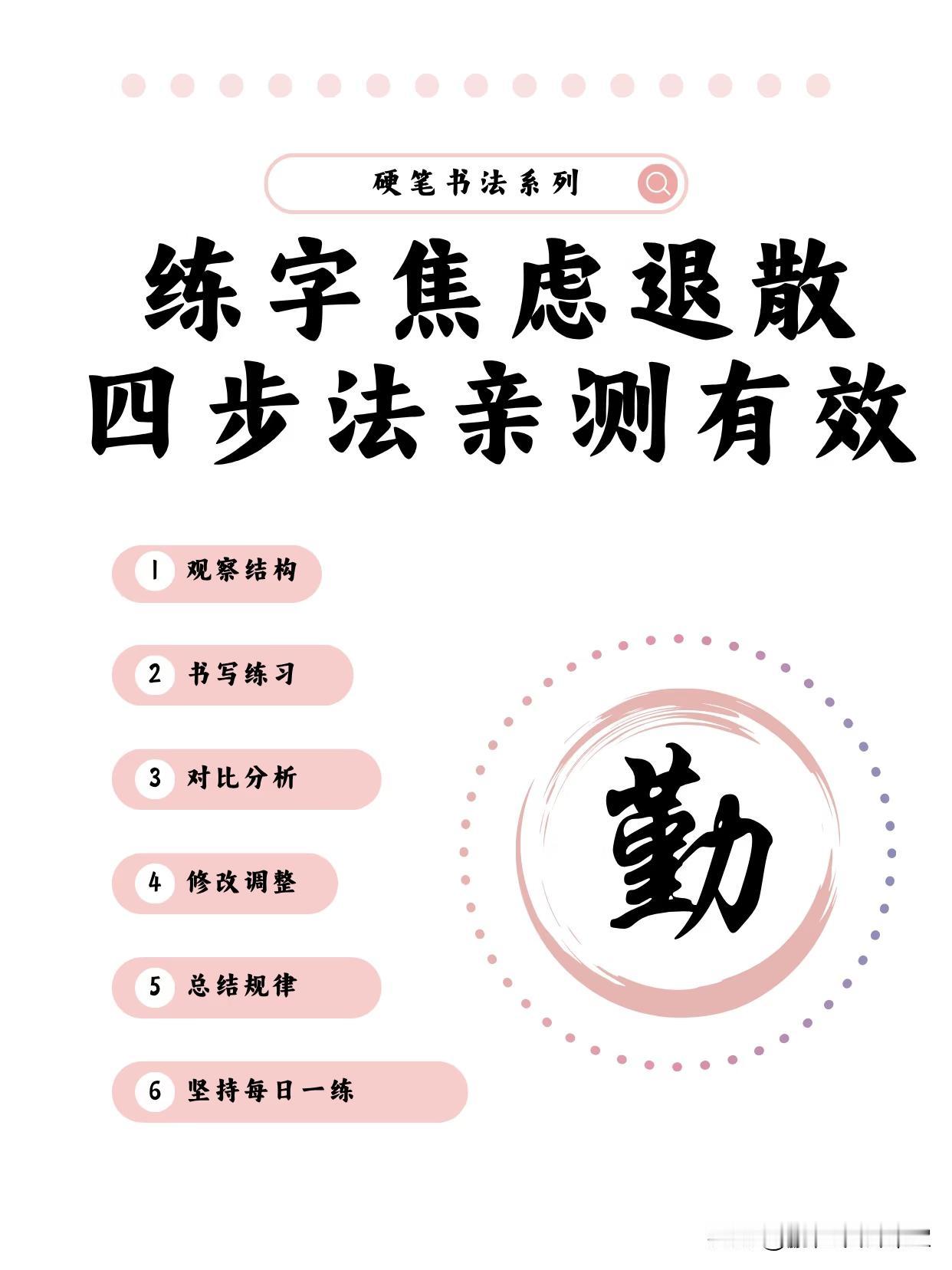 ✍️ 练字一旦开窍后有多爽⁉️……