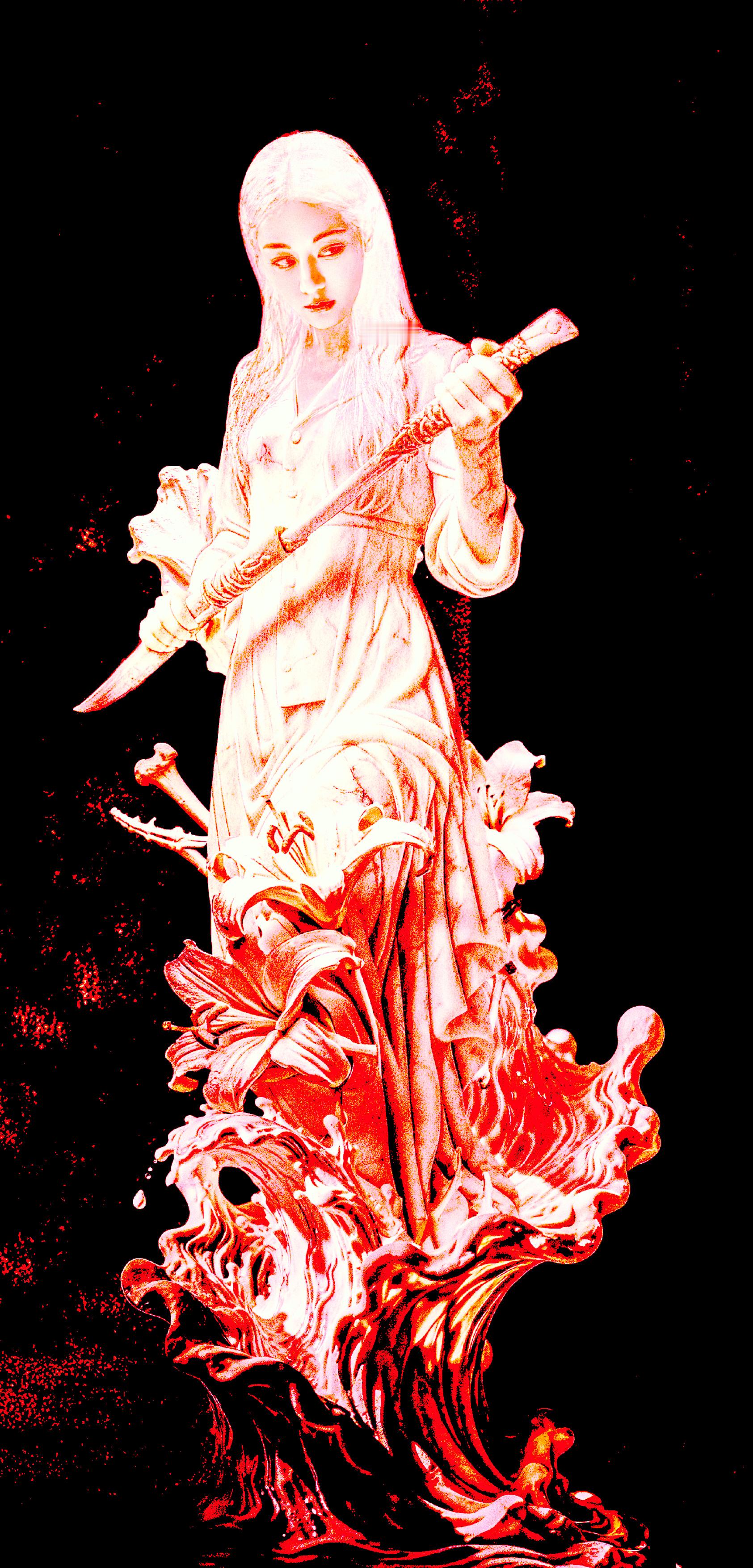 迪丽热巴，疯刀聂九罗。光暗同源，皆是我相。