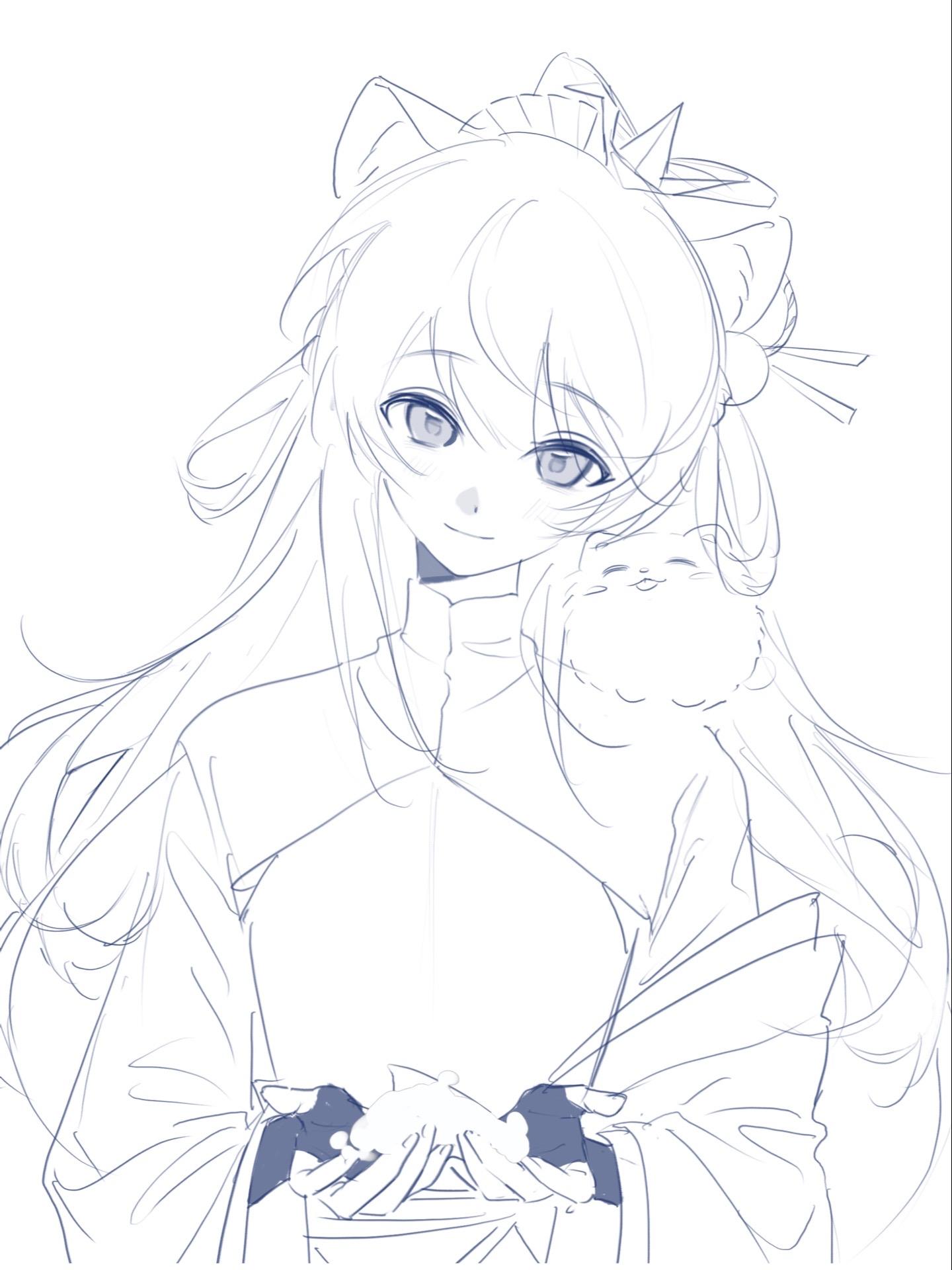 重启了的胸像业务！画画