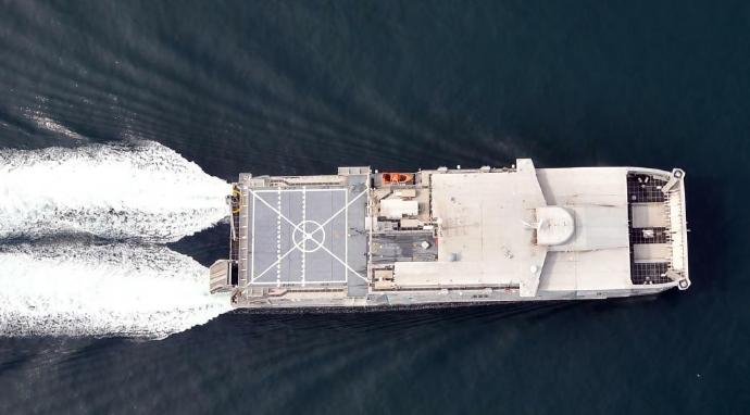 每天认识一件兵器 美国“先锋”级联合高速船“先锋”级联合高速船是美国正在建造的新