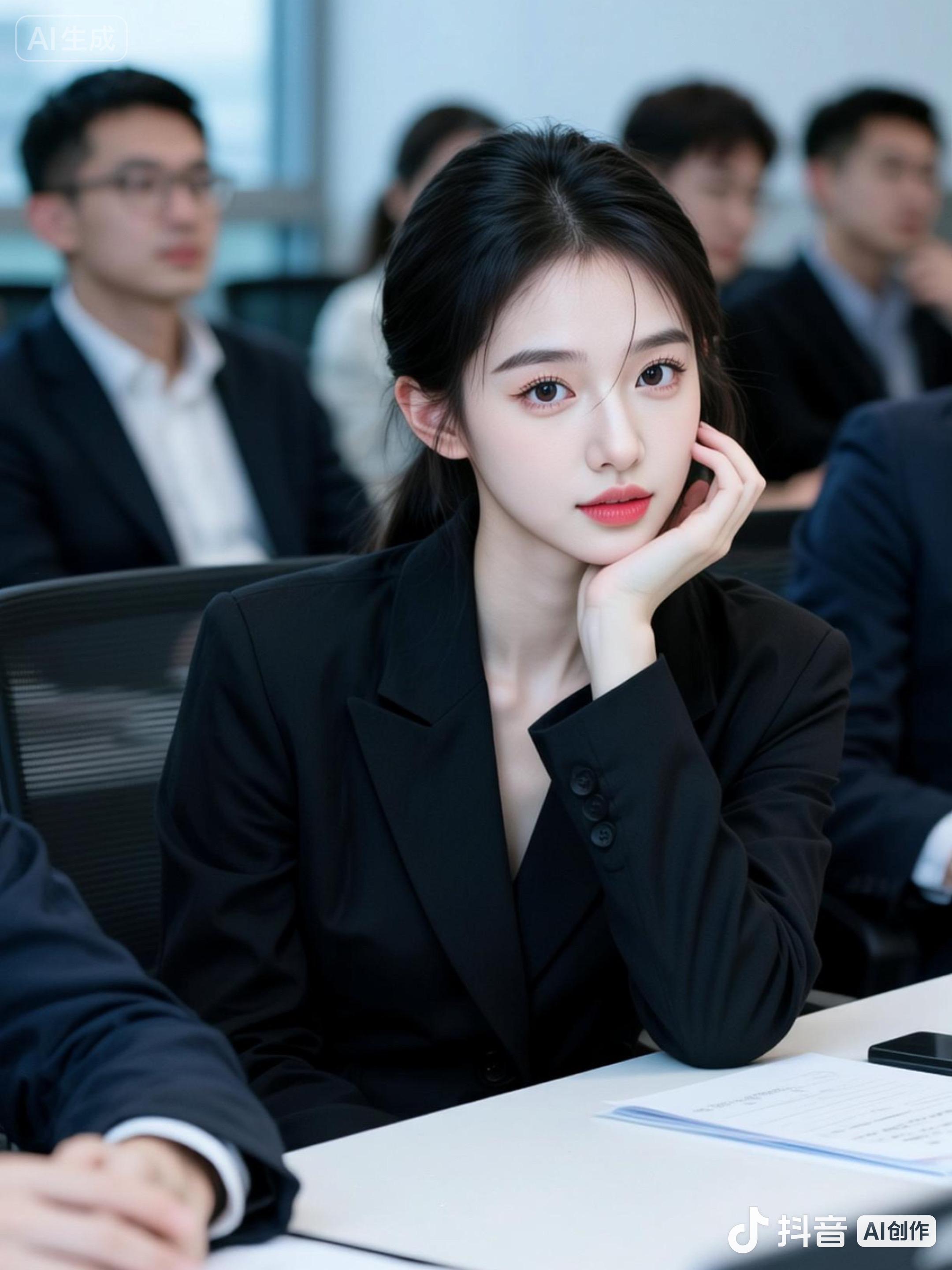 想看女生穿正装？