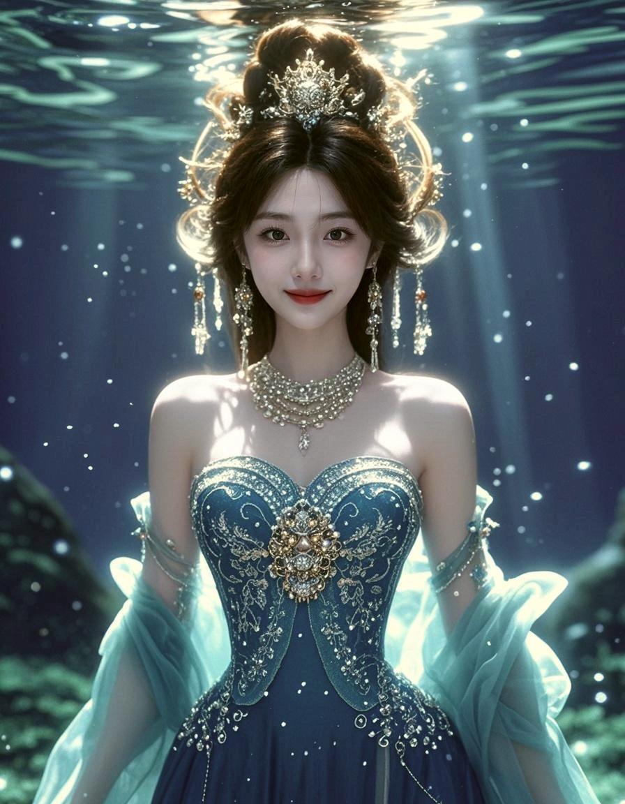 AI水中洛神