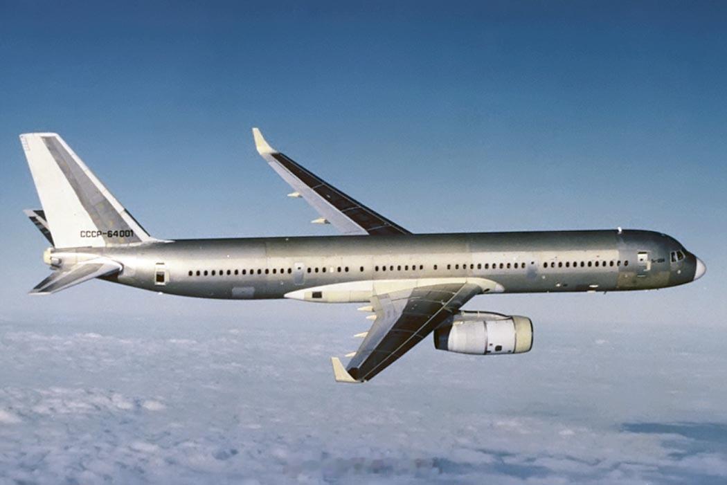 【航空史上的今天】1989年1月2日，图-204首飞。这是一架双发中程客机，最大