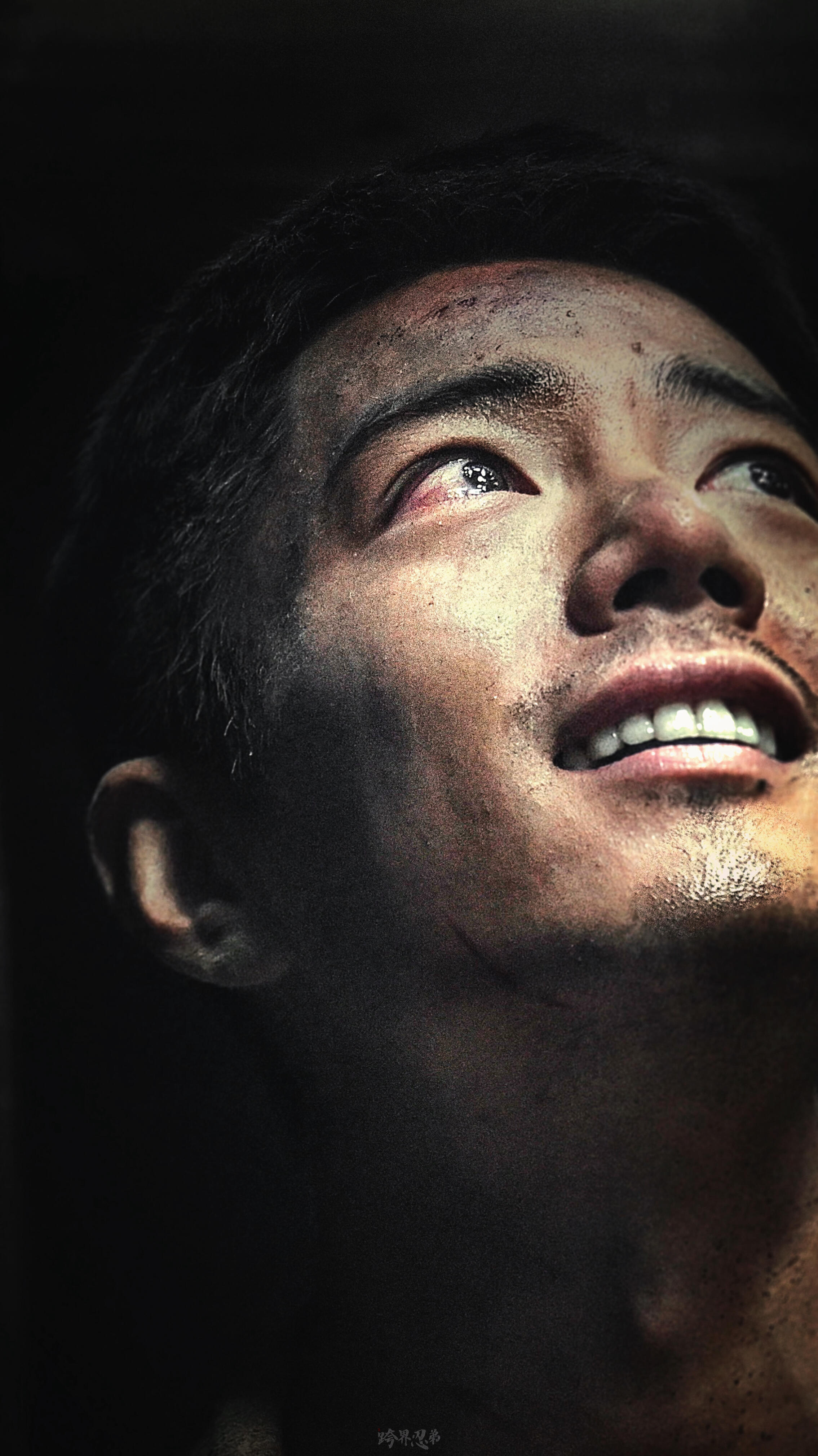 这滴泪🩸连眼睛里的血丝都在演，好直观 