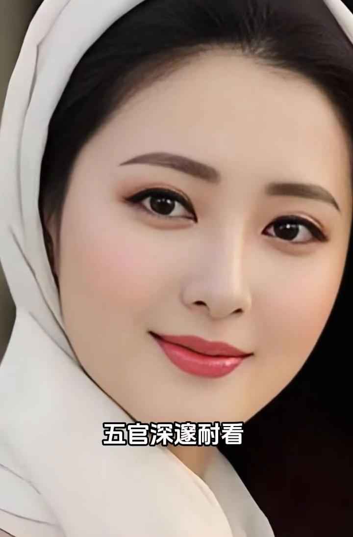 堪称绝佳的东方女子，五官深邃耐看，韵味绵长，性情安然闲适，格局大气舒展，肌肤光洁