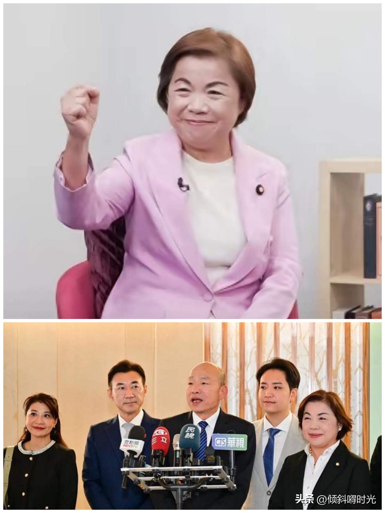 没想到，国民党立委杨琼璎不出意外的再次被抽签选中，成为立院院长韩国瑜访美7人团成