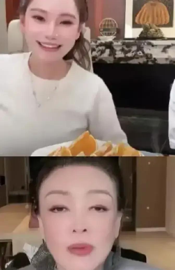 4月3号那晚上。
马筱梅对着直播镜头。
说我婆婆张兰，心地善良。
之前网上骂张兰