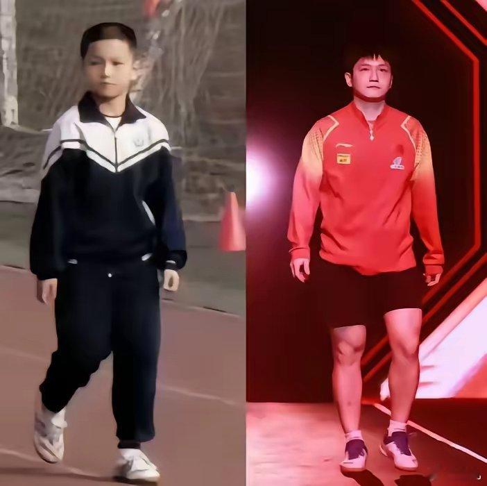 樊振东从小到大都是这么的帅气可爱又萌小脸嘟嘟的，惹人爱…… ​​​