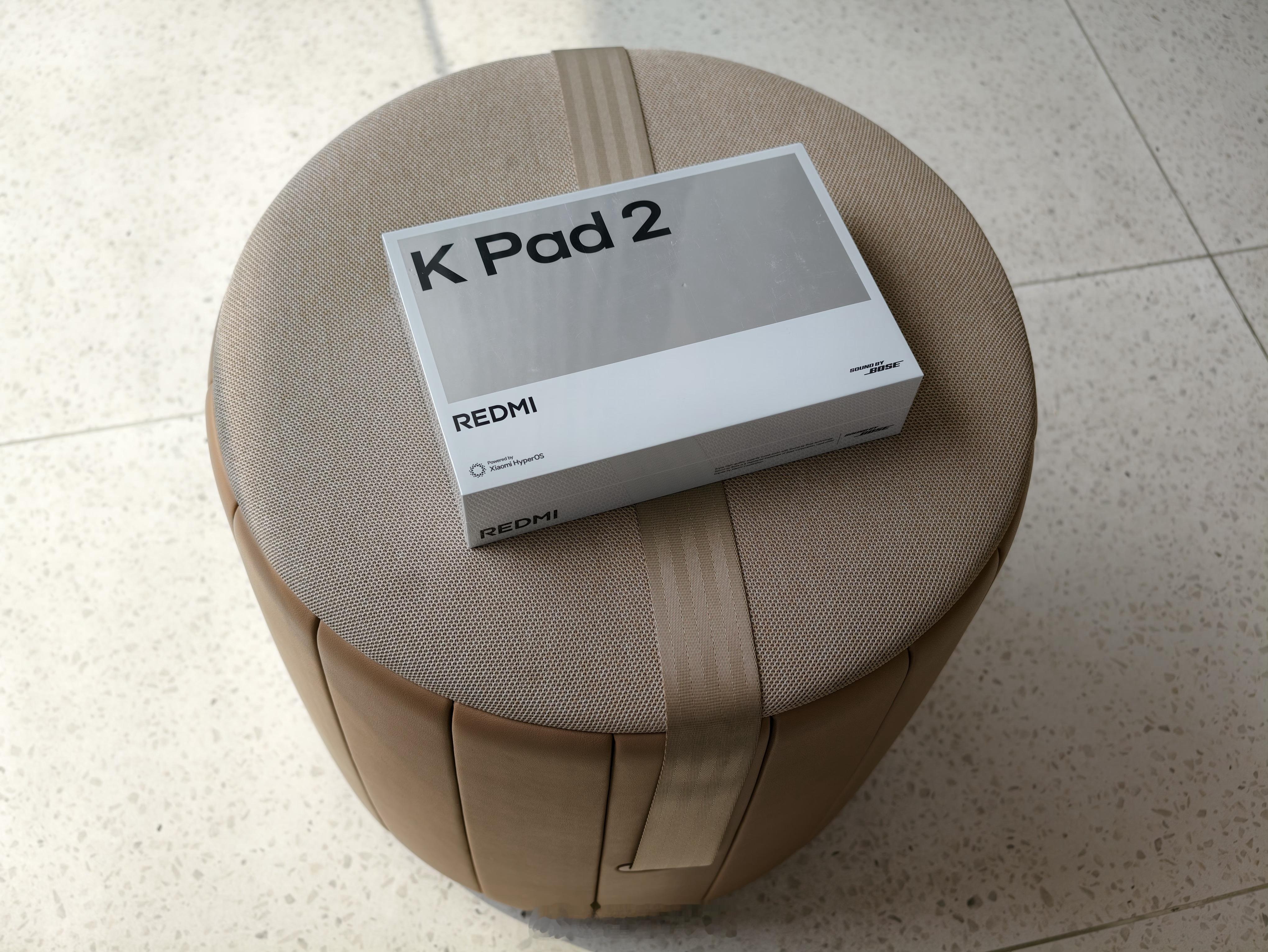 我的蔚来车友，在我的推荐下，买的这台REDMI K Pad 2。他本来想买OPP