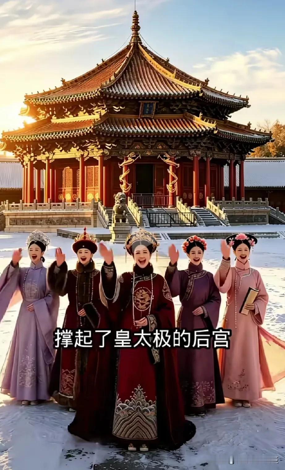你很难想象皇太极的后宫关系有多乱？皇太极是努尔哈赤的第4个儿子，努尔哈赤去世以后