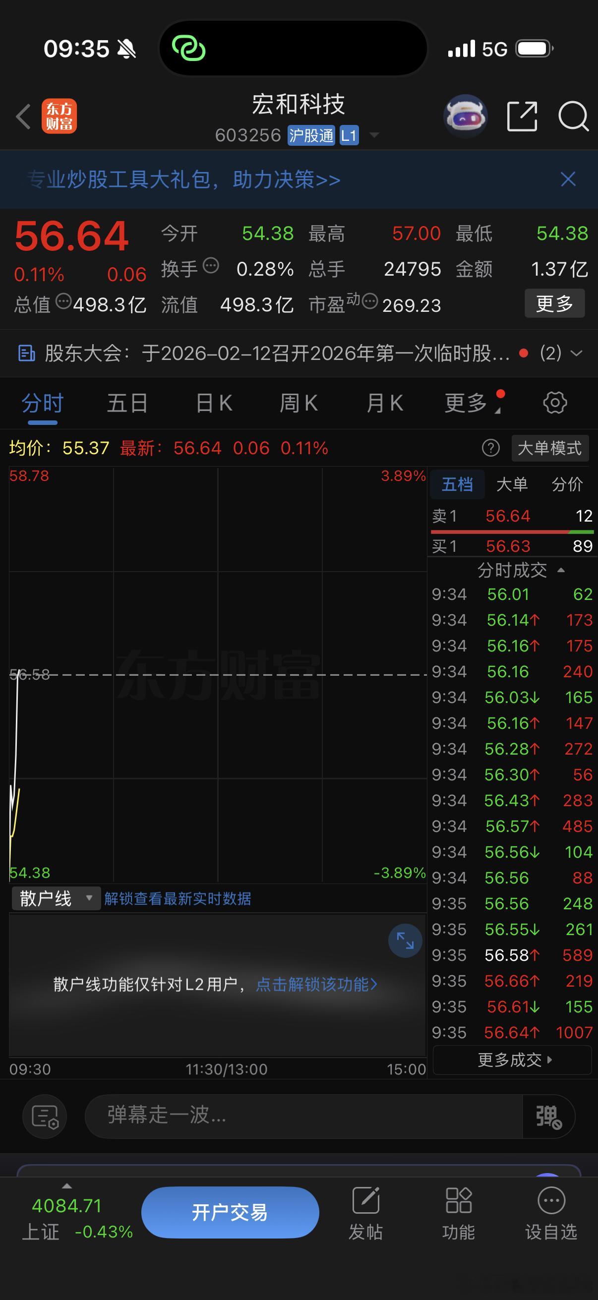 恭喜兄弟们吃肉宏和科技