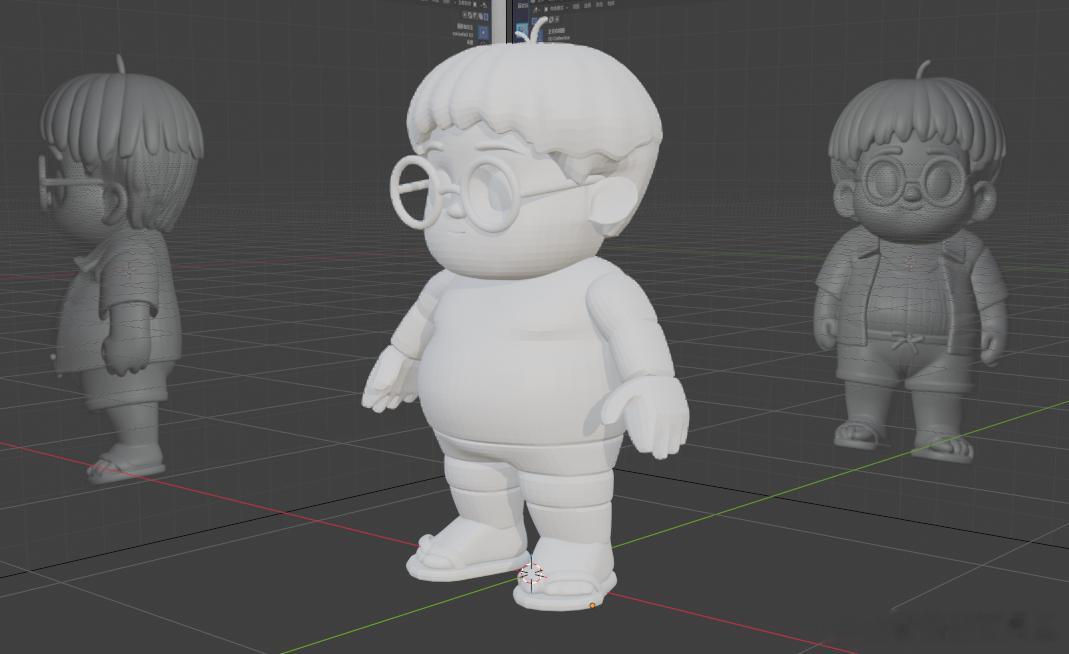 最近几天在认真学习blender建模等我研究完骨骼和动画之后就能把动作招式用回游