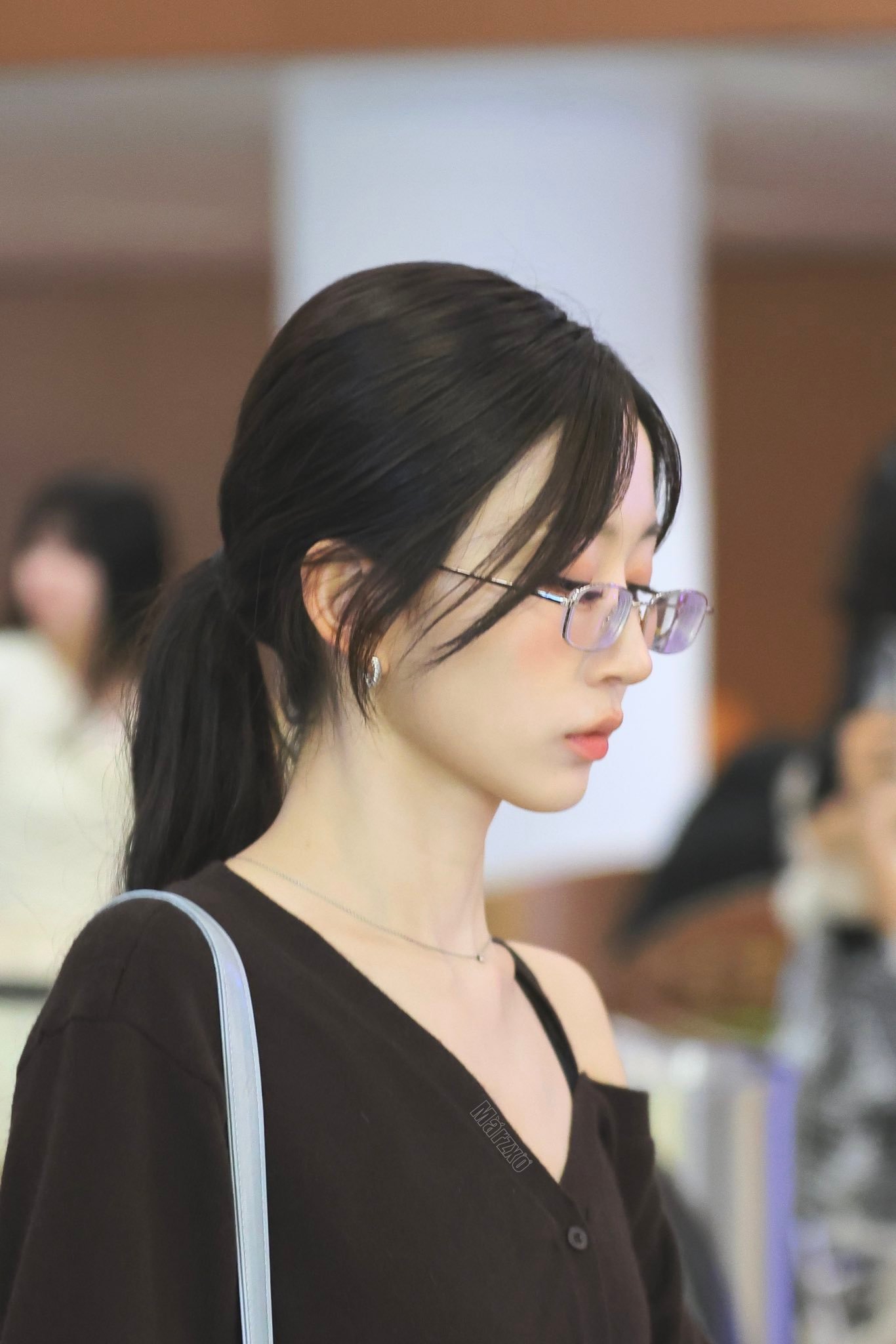 吴海媛 🪽吴海媛Dossy代言人 260829【饭拍高清】广州机场高冷女神©️