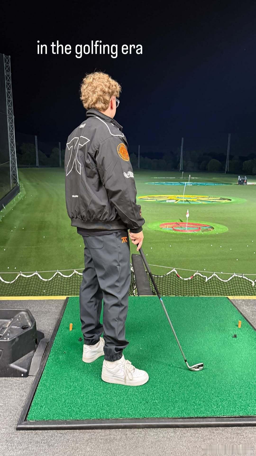 Kaajak更新快拍 去打高尔夫了⛳️vct选手日常无畏契约电竞