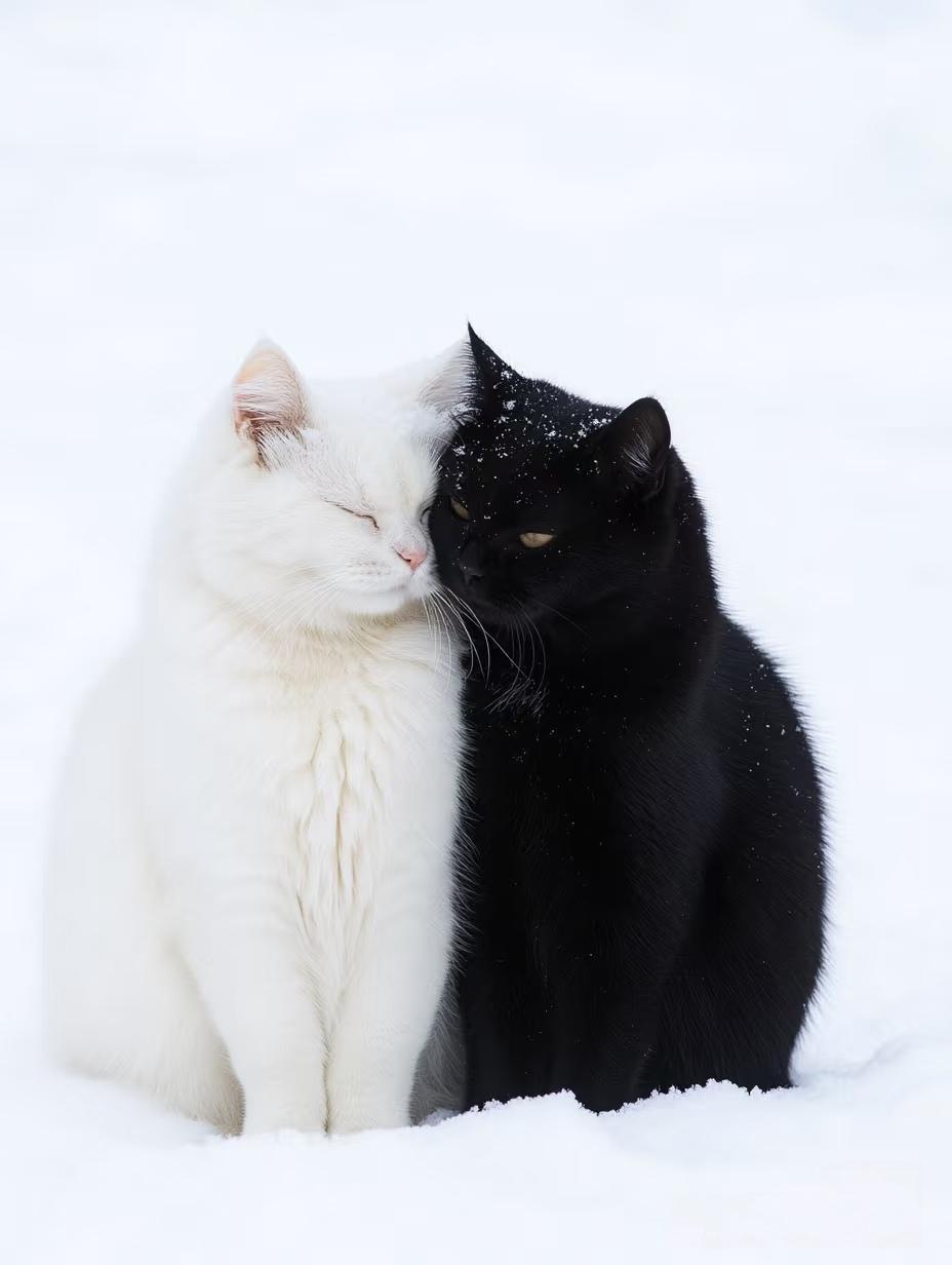 猫咪：我们在一起了