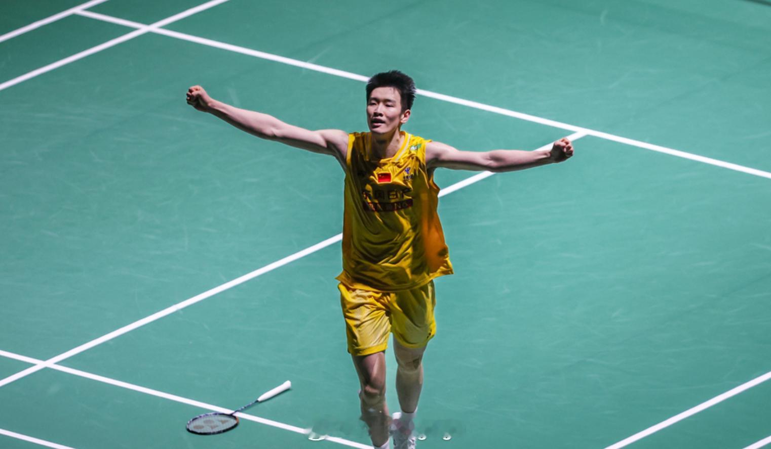 2026年印尼羽毛球公开赛 男单第一轮🇨🇳李诗沣 21-16 21-11 西