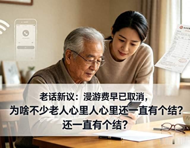 老话新议：漫游费早已取消，为啥不少老人心里还一直有个结？
