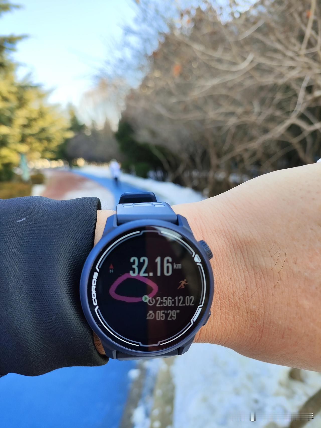 12月的第二个，今年的最后一个LSD
​打卡32公里🏃，开启假期模式🔛[呲牙