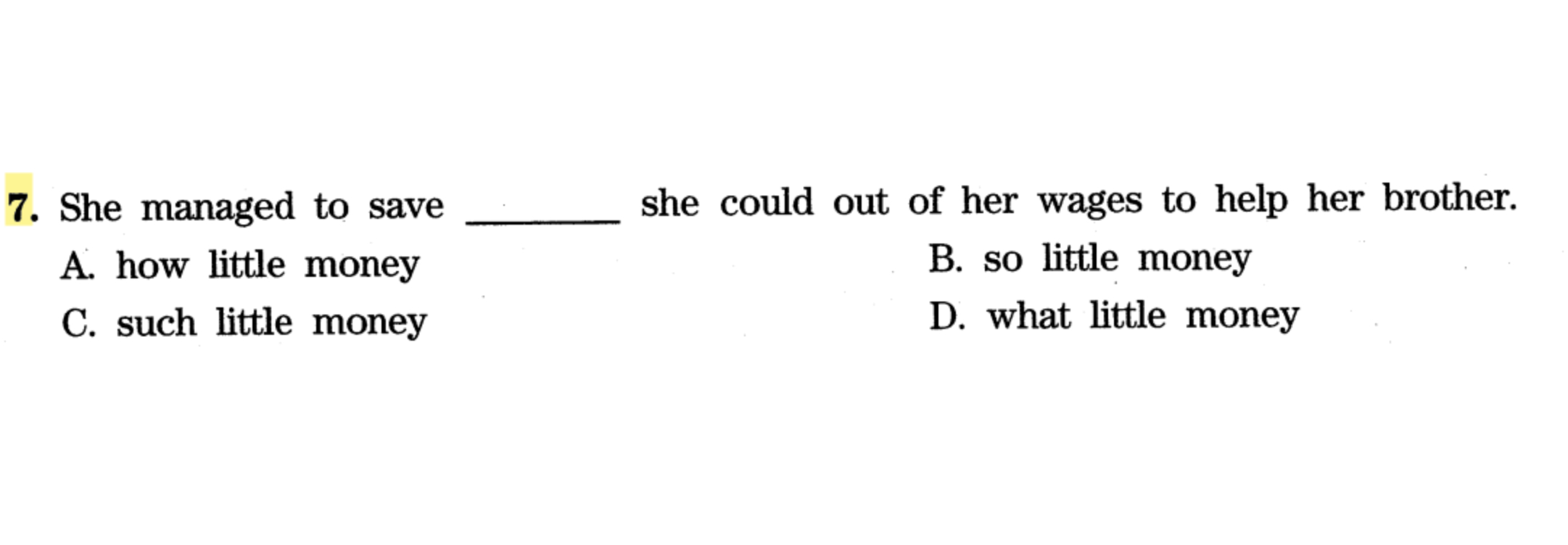 来，做到选择题（先选，回头公布答案）#侃哥英语干货# [挖土] ​​​