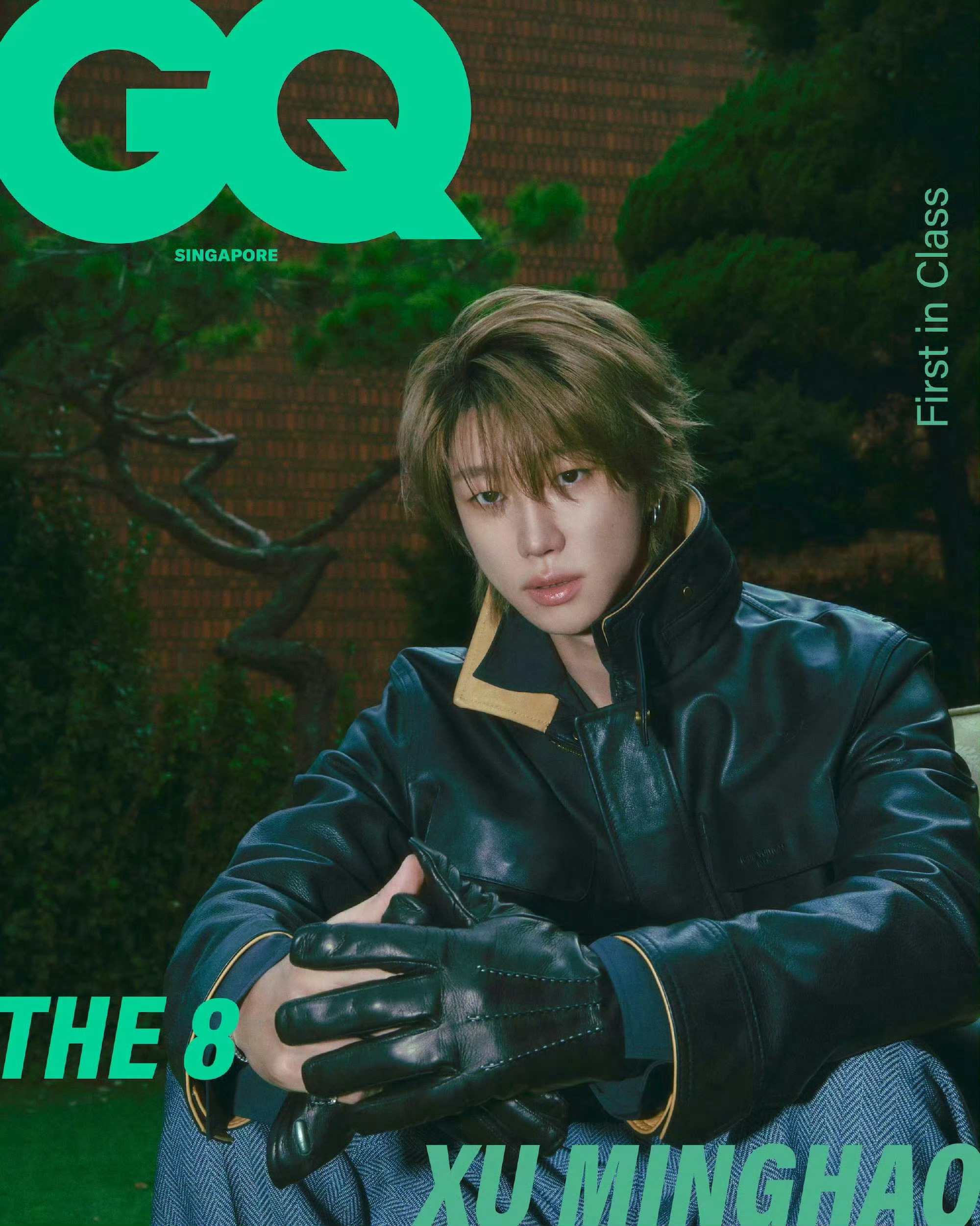 徐明浩身着LV出镜成为首位登上新加坡GQ十月刊的华人明星🎉 ​​​