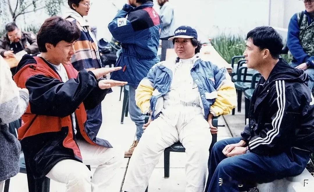 1996年，港片《一个好人》在澳大利亚墨尔本的拍摄现场，本片的初始创意应该来自于