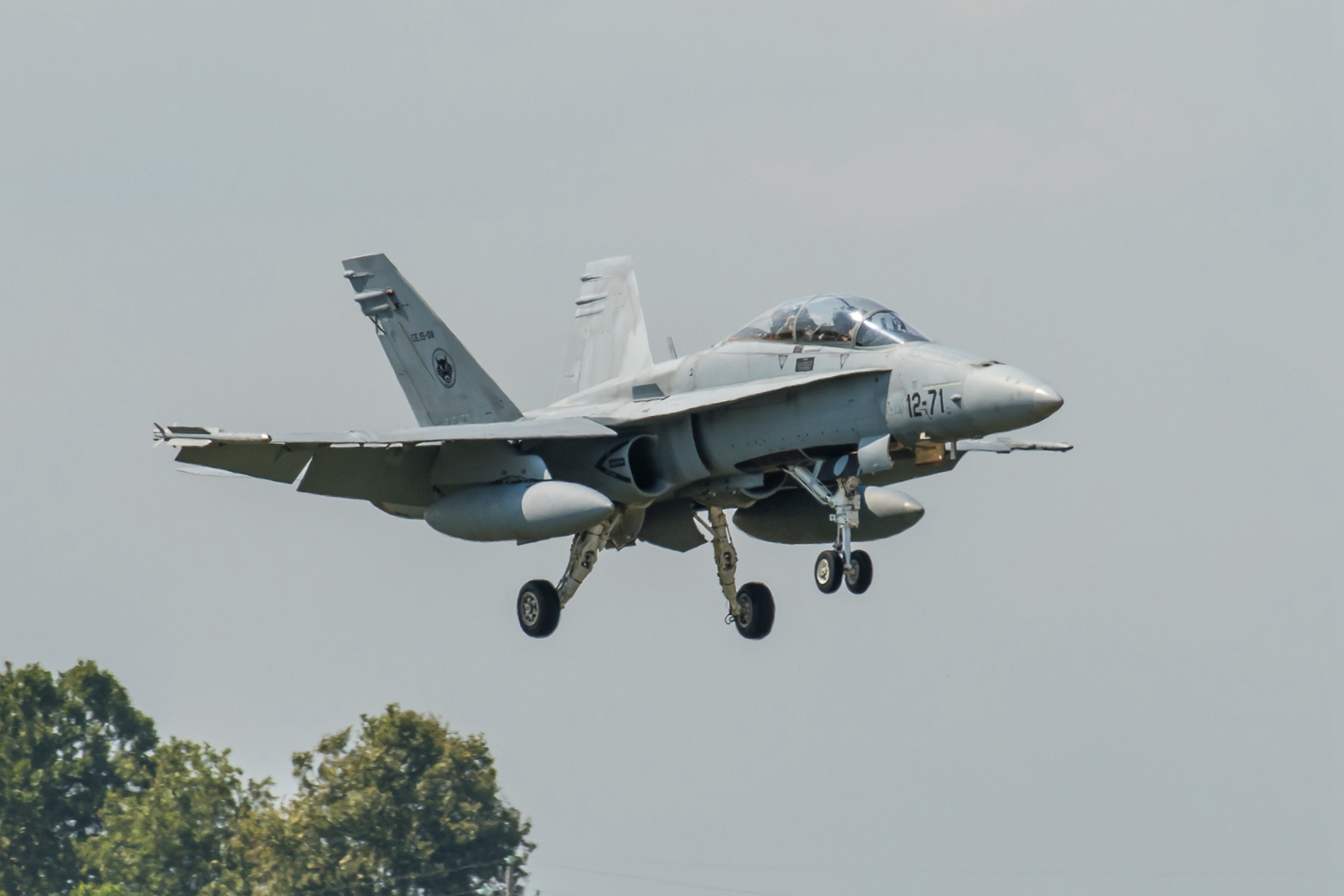 分享圖片：美國麥克唐納.道格拉斯F/A-18B/CF-18B/EF-18B“大黃