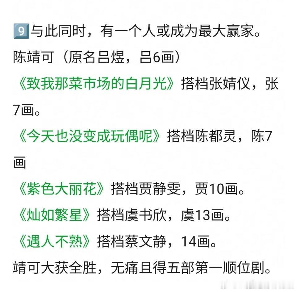 这里面很多剧本来就是二人转，主演在大众层面都没知名度。真正因为新规吃亏了的也就☁