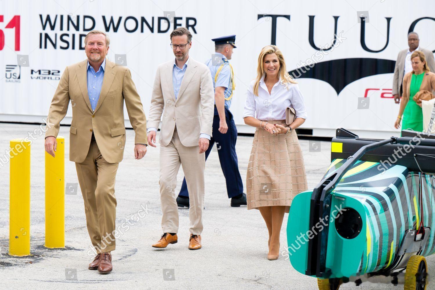 新闻 2026.4.15 荷兰国王夫妇工作访问美国Day 3，最后一天参加“海事