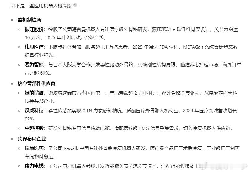 高端医疗器械发展提速：支持政策呼之欲出 医用机器人等方向有望受益 ​​​（来源：