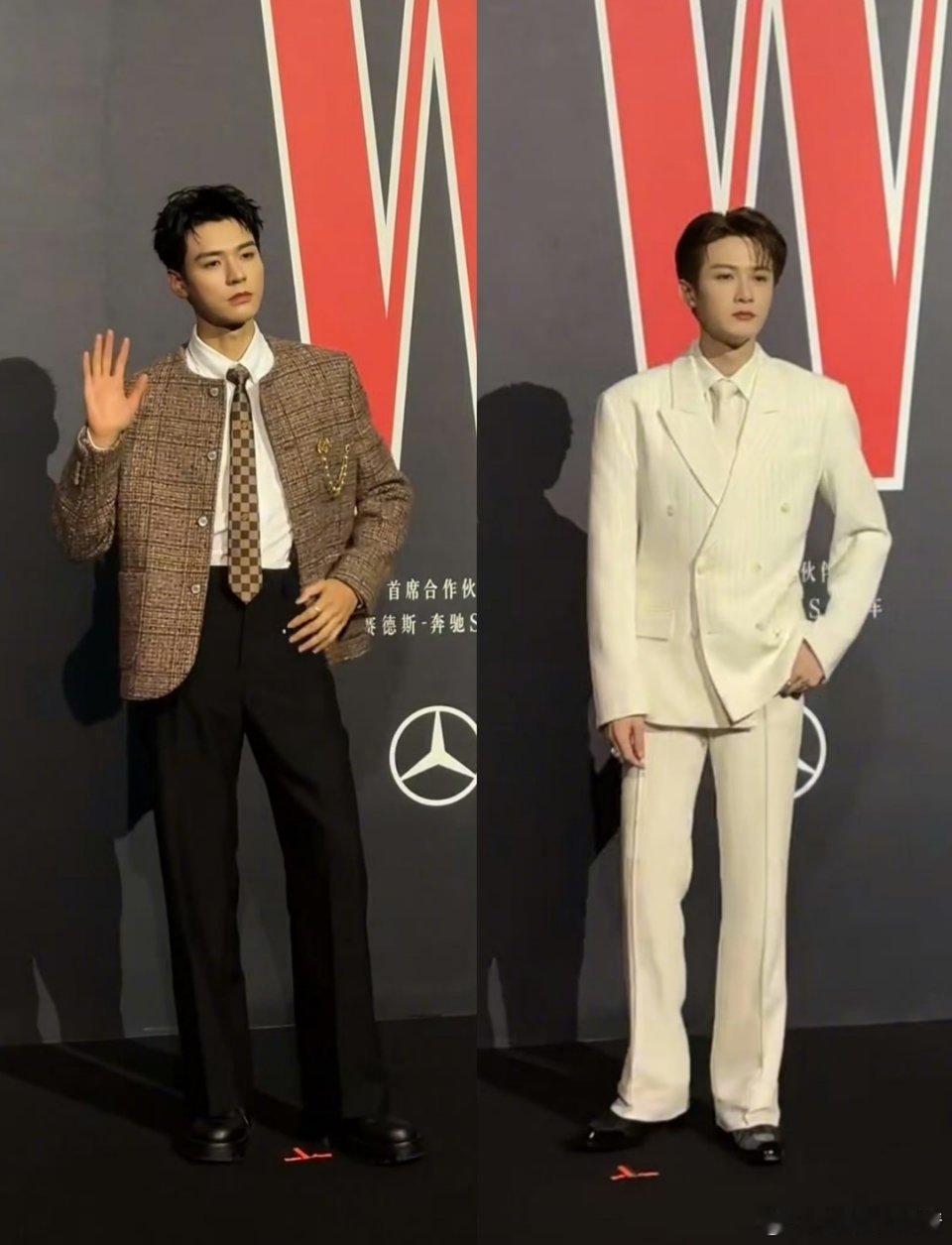 W盛典红毯龚俊和檀健次生图来了 ​​​