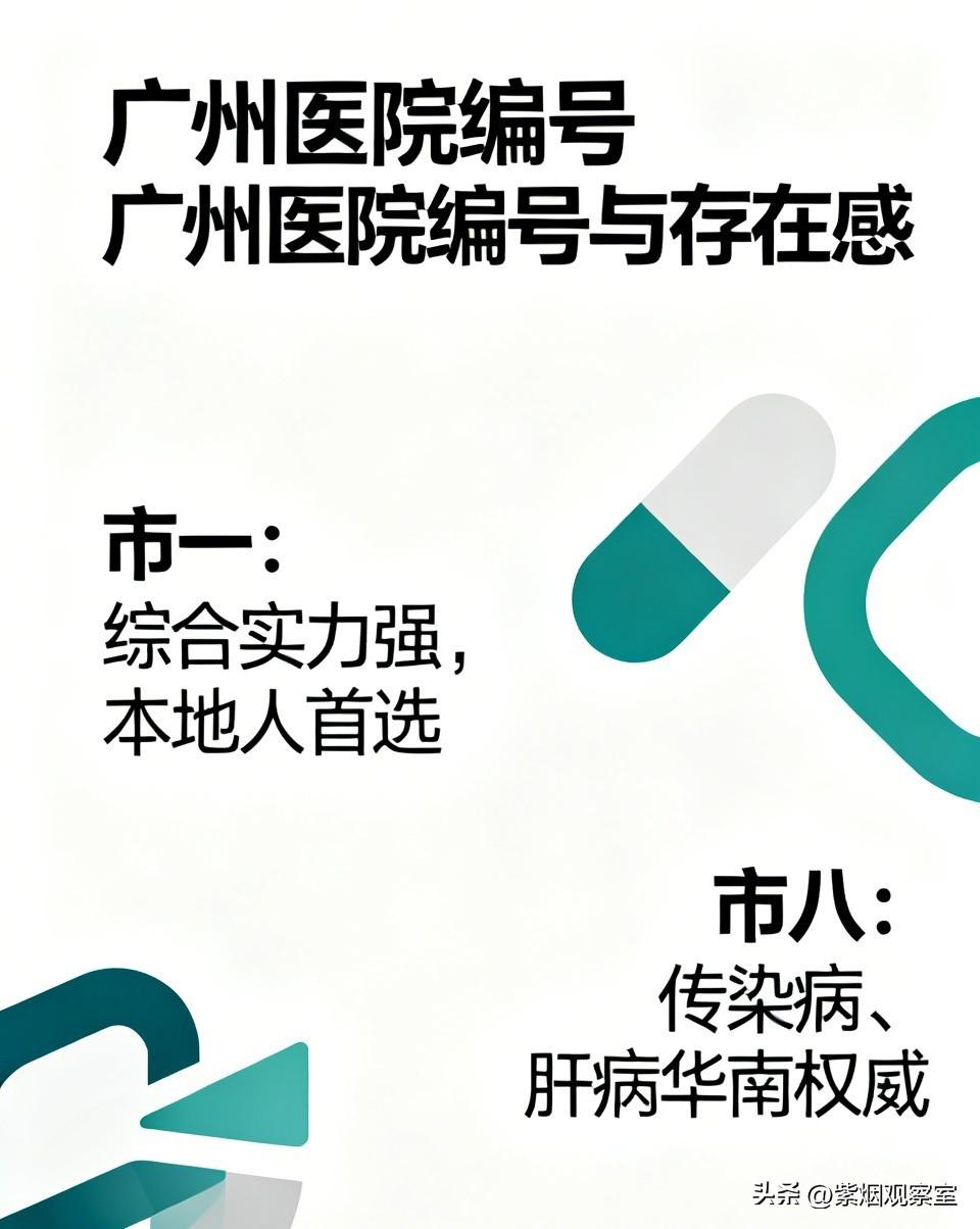 广州除了市一、市八，其他编号医院为啥没存在感？太真实了！
 
在广州看病，大家张