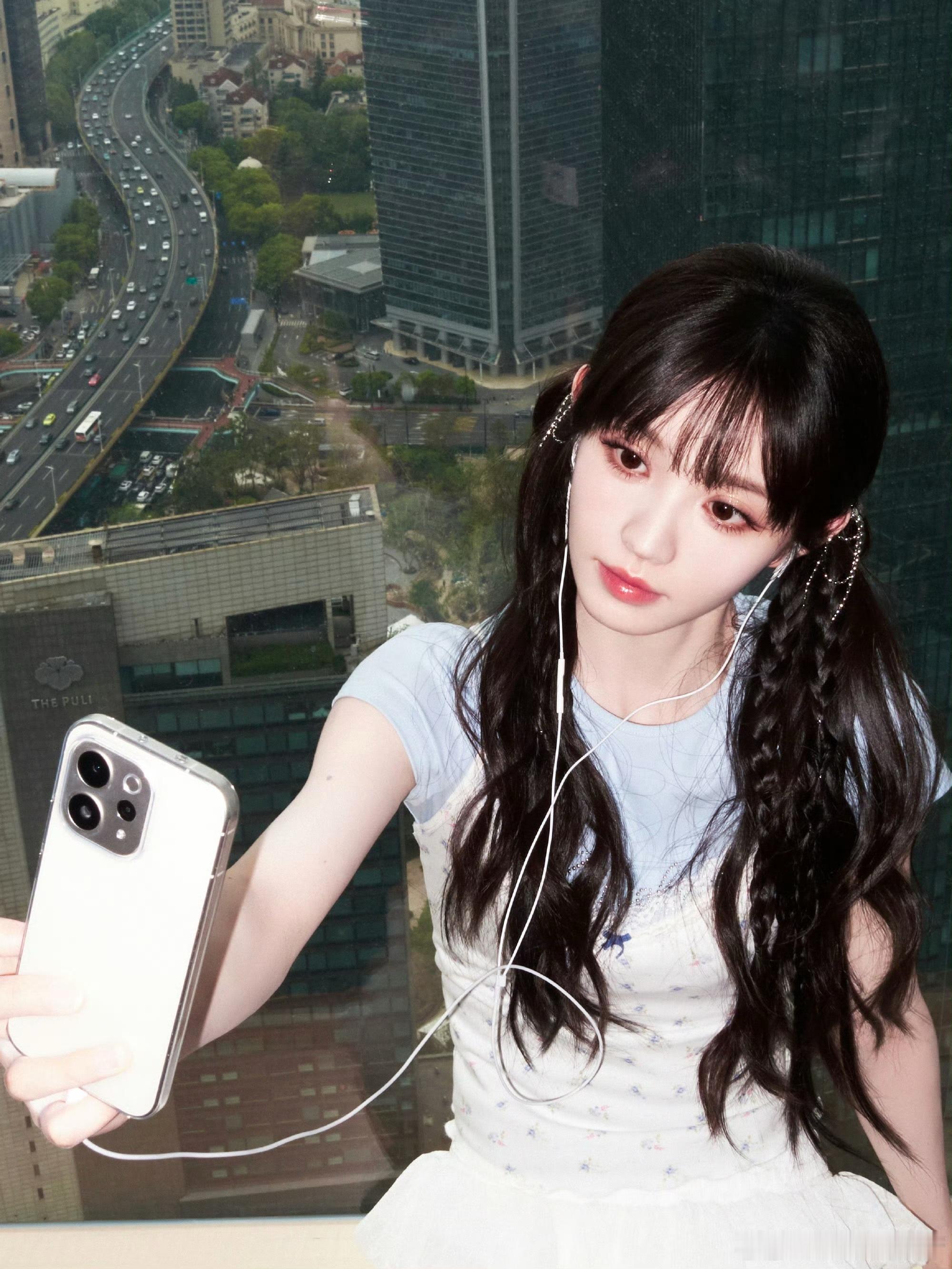 田曦薇双马尾好甜松松软软小蛋糕超可爱～ 