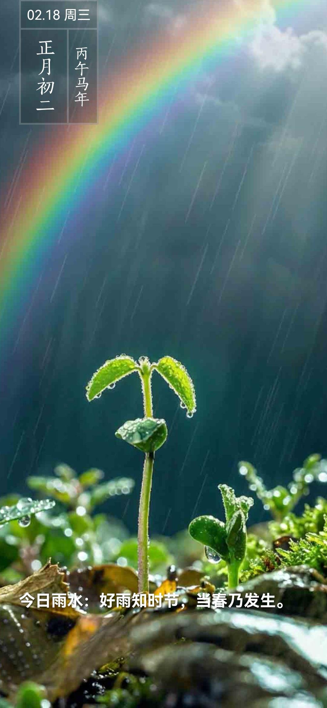 雨水习俗趣事与养生（一）。“雨水洗春容，平田已见龙。”作为中国传统二十四节气中的