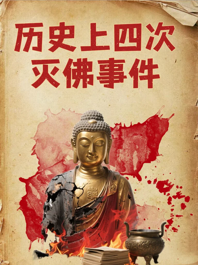 皇帝带头砸寺庙？盘点历史上的灭佛事件💁‍♀️