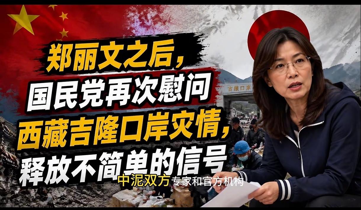 郑丽文已释放出不简单的信号与释怀，因为这次她能为西藏吉隆口岸灾情捐出200万[赞