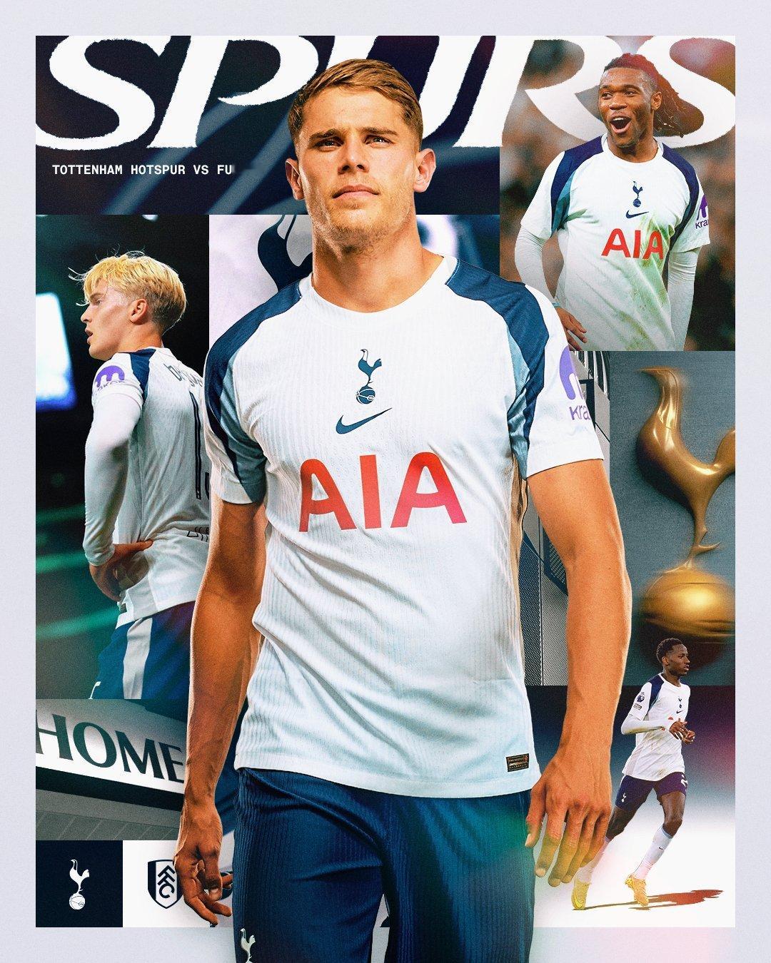 MATCHDAY IN N17 🤍🆚 富勒姆🏟️ 热刺球场🏆 英超⏰ 8