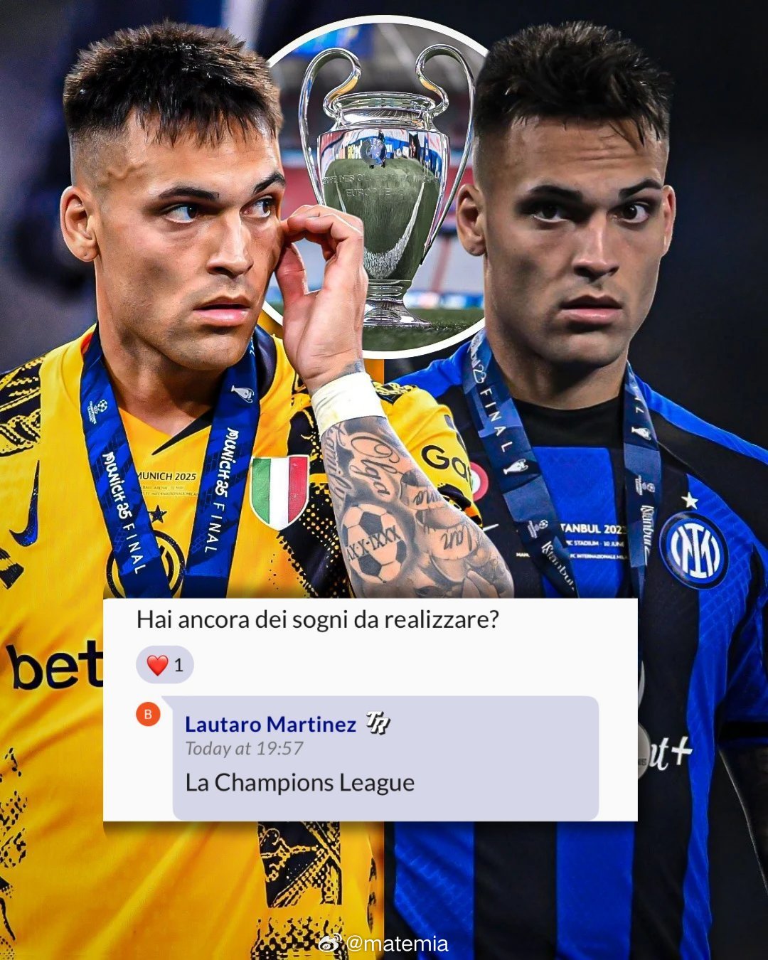 ✍️🏻📱 劳塔罗参加了“The Residency App”活动，一位粉丝问