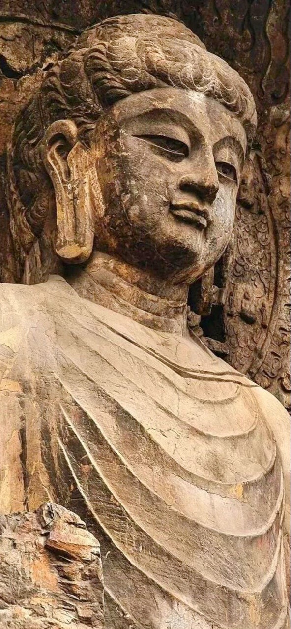 盛唐石魂，卢舍那大佛。 ​​​