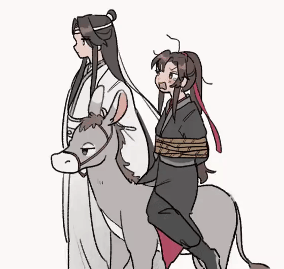 魔道祖师国漫黄金十年 带走带走，回云深不知处关起来画师:23kiiilili 