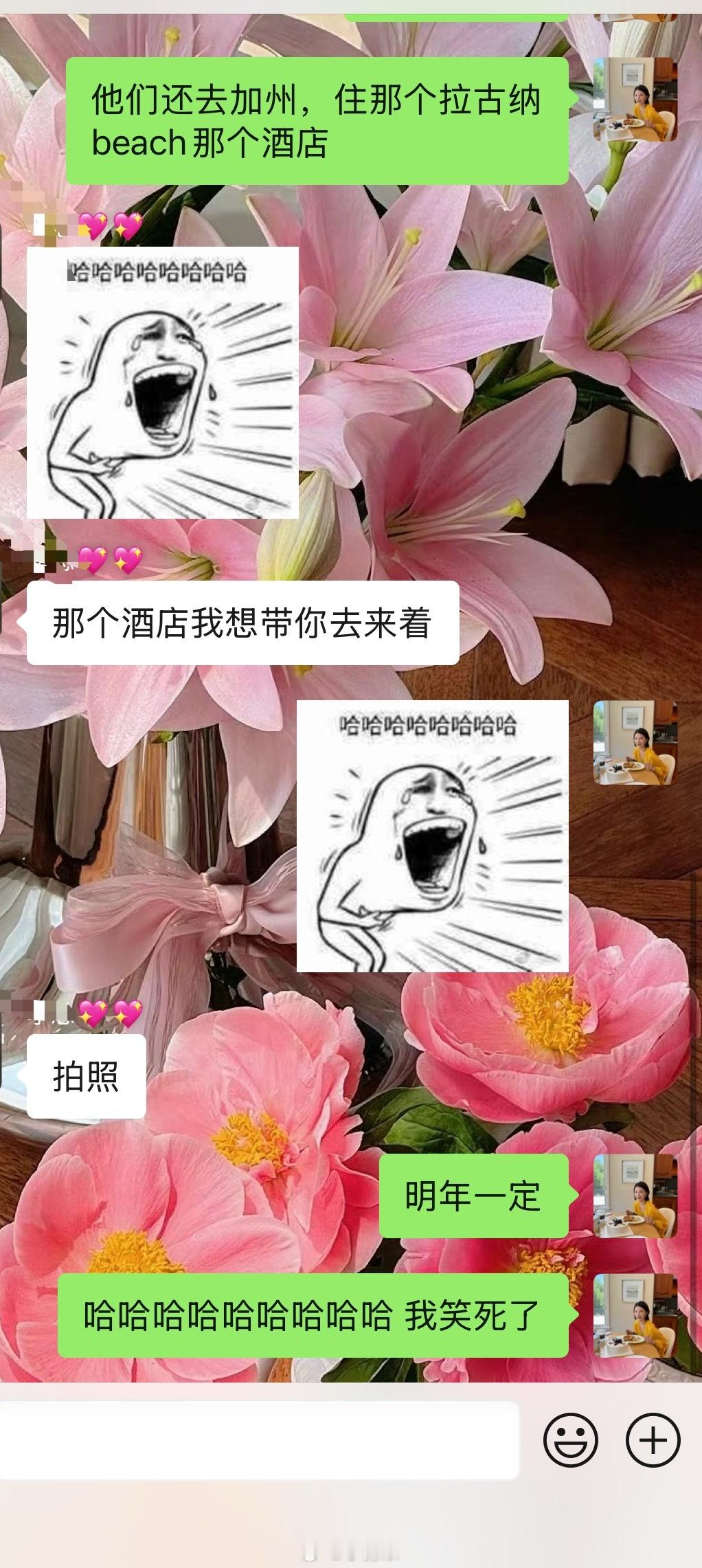 笑死我了 景甜加州那个Laguna beach酒店相当出片 明年一定 ​​​