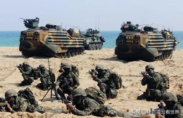 美国9月跟韩国的“双龙”两栖登陆演习，美军不来了。
 
韩国海军陆战队发言人，