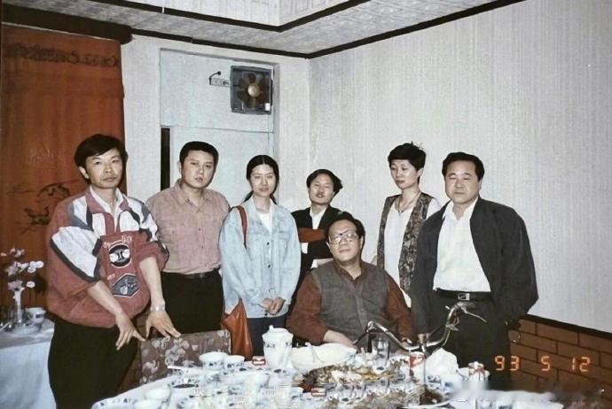 1993年刘震云、王朔、王安忆、刘庆邦、史铁生、查建英、莫言作家聚会 