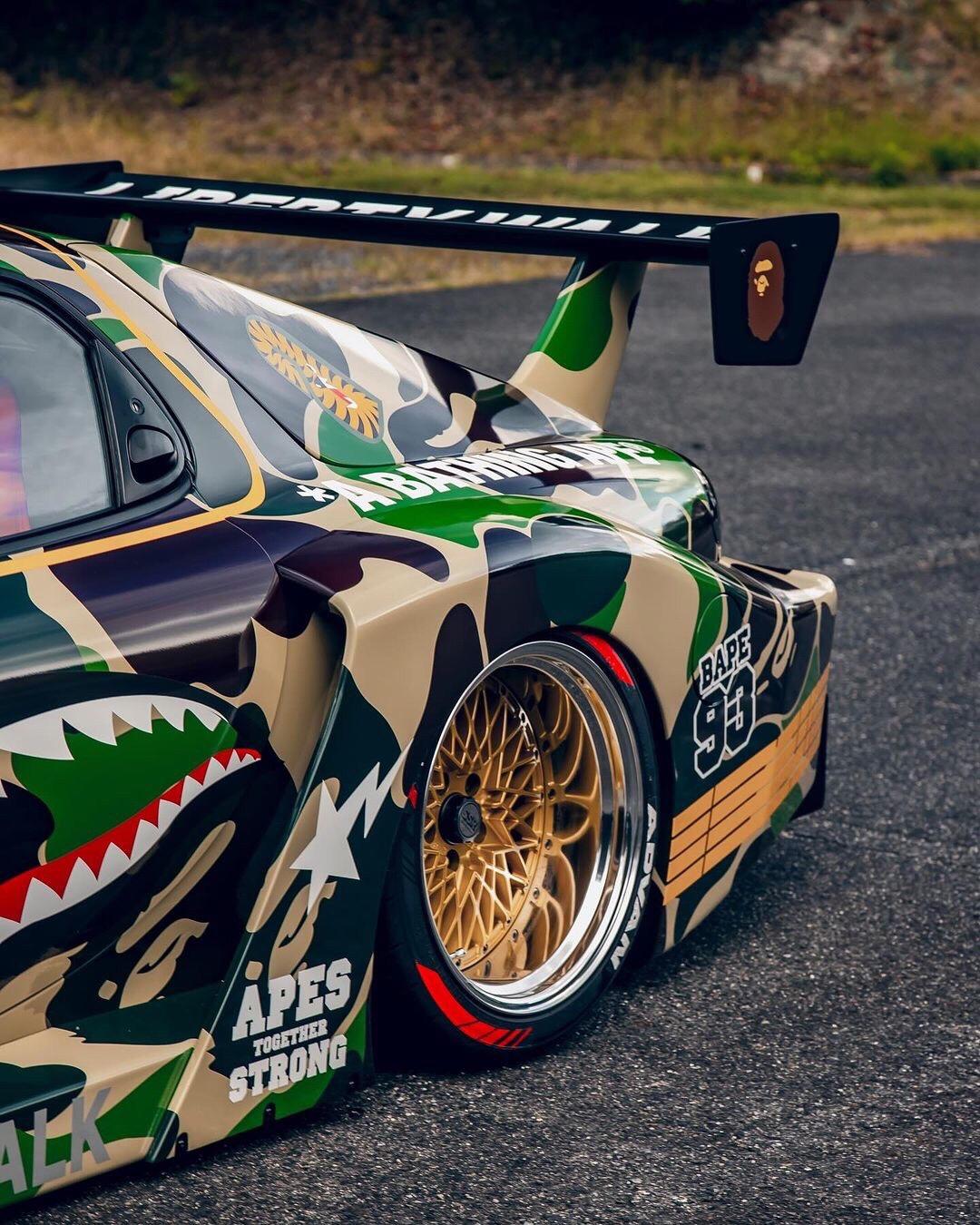 “潮流涂装Bape&LBW”