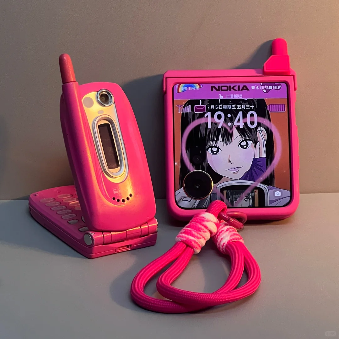 ·＂♀&千禧年的复古手机⁉️太好玩了叭✅