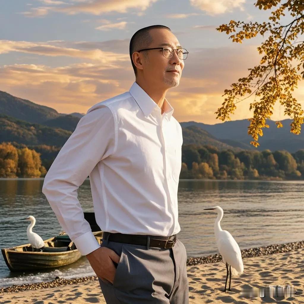 《山景秋韵》
   深秋水杉愁红头，
   枫叶笑曰何事忧。
   水杉俯首抚枫