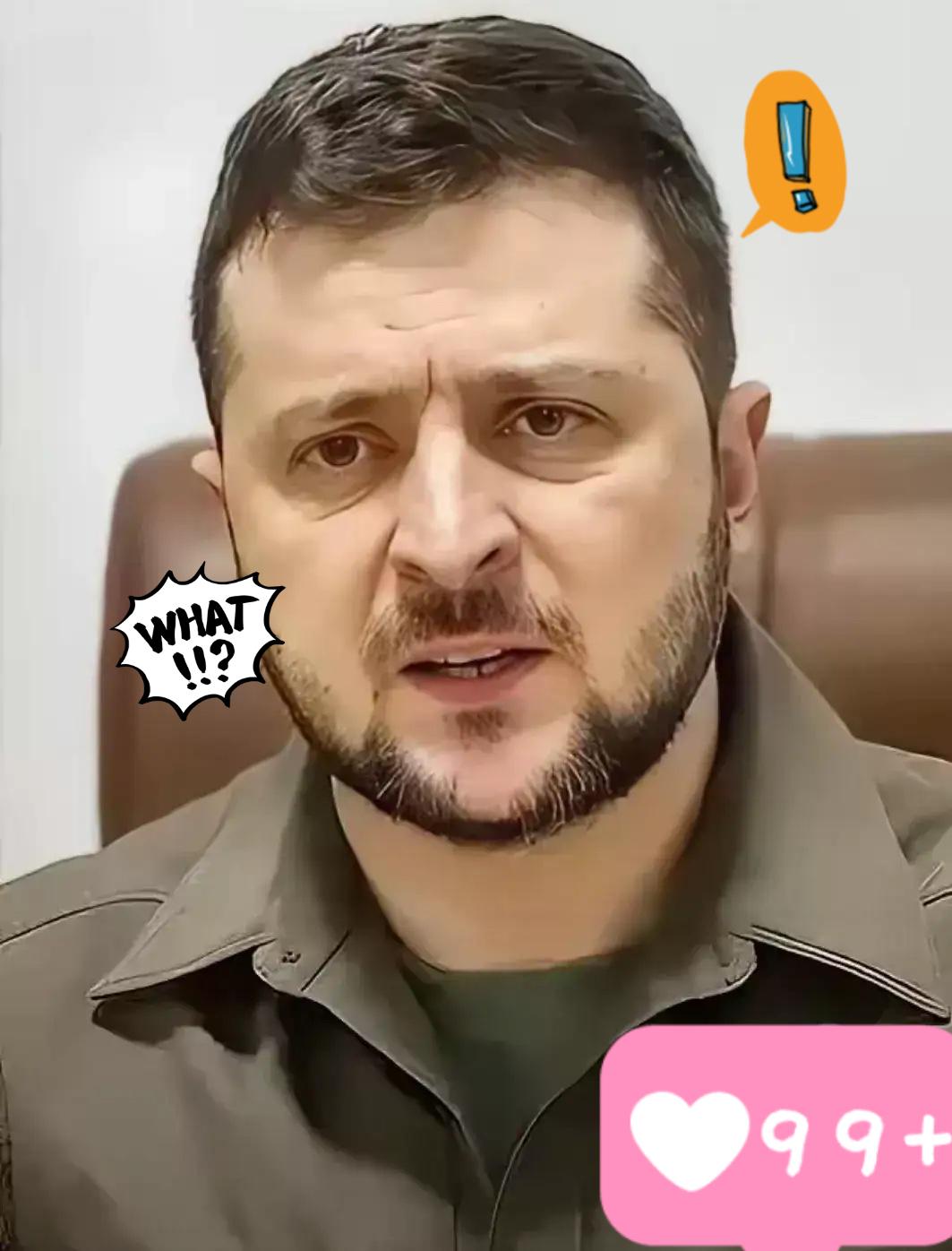 好，果然是条汉子！
乌克兰总统突然宣布了！
10月20日，乌克兰总统泽连斯基公开