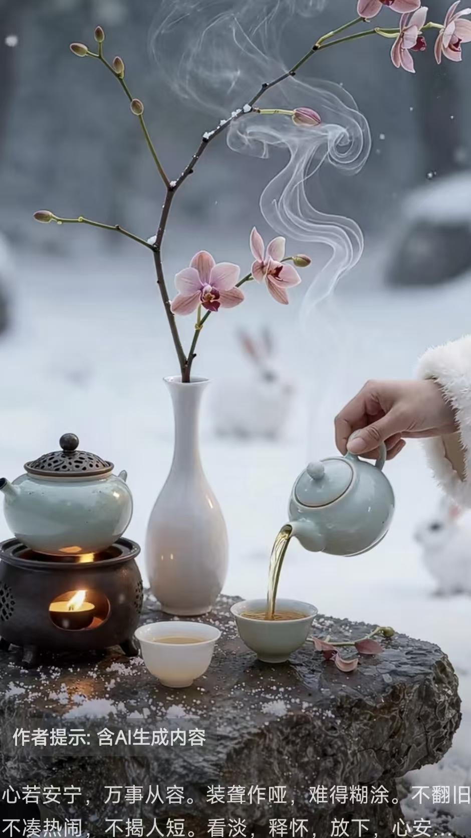 塞鸿秋.感怀半生 
半生已过路茫茫，
心头有苦独自扛。
笑看尘事多纷扰，
一杯浊