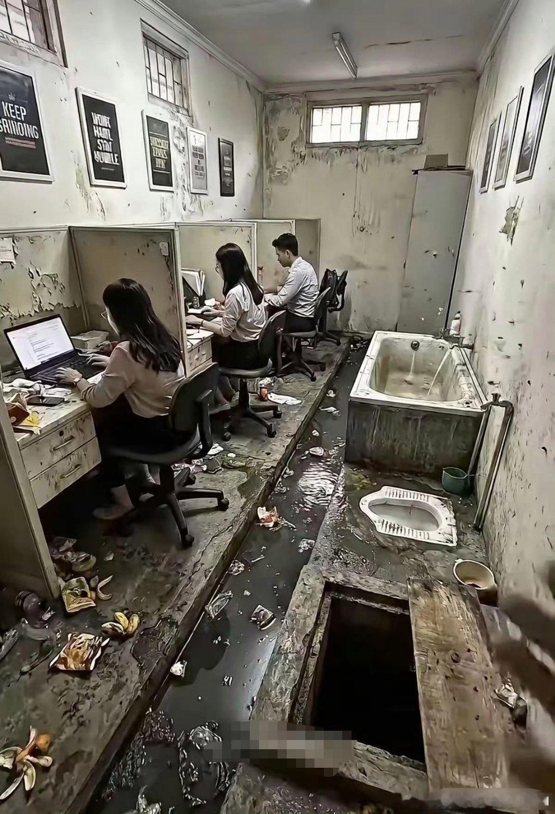 这样的办公环境一个月给你1万，能成不？ 