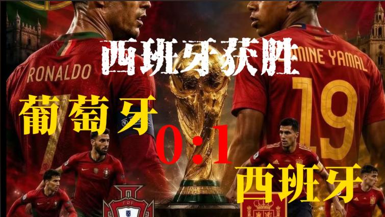西班牙过去两年只输过一支球队——不是法国，不是阿根廷，是葡萄牙
昨天凌晨，西班牙